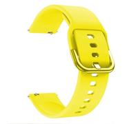HAJMGUMC Bracelet de montre en silicone de 20 mm adapté for Amazfit GTS 4/2 adapté for mini bracelet bracelet de remplacement adapté for Amazfit GTS/GTS 2/4 bracelet adapté for Amazfit Bip/U/U Pro(Yel