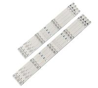 HAJMGUMC Kit De Barres De Rétroéclairage LED, 8 Pièces, Adaptées for THOMSON 55 TV 55UD6216 55UD6236 55UD6206 55UD6206W