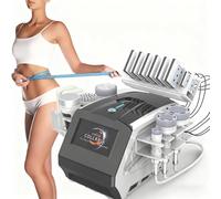 HajMyrdonyx Appareil D'amincissement Cavitation 80k, Appareil Modelage Corporel 7 en 1, Appareil Massage par Radiofréquence pour Lifting Peau, Appareil Beauté pour Bras, Taille, Cuisses Et Hanches