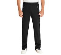 hajo Pantalon de jogging fonctionnel pour homme avec fermeture éclair au niveau des jambes. - - Large