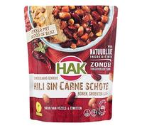 Hak Bonenschotels Chili Sin Carne - Plat de haricots Chili Sin Carne - 550g