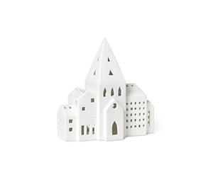 HAK Kähler Bogstavskrus V Keller Design Céramique Bleu Clair 50 cl