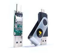 Hak5 - Clé USB Rubber Ducky Deluxe avec guide pratique (français non garanti)