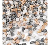 HAKACC 900 g de pierres décoratives, pot de fleurs, galets en jade poli pour aquarium, pot de fleurs, aménagement paysager, vase de remplissage de décoration de jardin