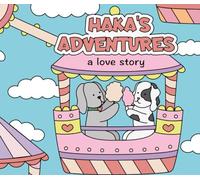 Haka's Adventures - A Love Story: Coloring book for kids, cute animals, winter and spring season