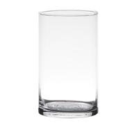Hakbijl - Vase à Décorer Hauteur 15cm D. Verre Rond Transparent 9 cm