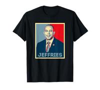 Hakeem Jeffries House Democratic Pop Art Portrait Vintage T-Shirt