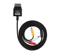 Hakeeta 1.8M Composant AV Câble Audio Vidéo Cordon Câble Optique pour 360 Jeu Slim Remplacement Qualité ABS TV Câble Cordon Compatible pour 360 Console