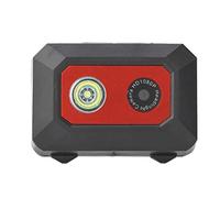 Hakeeta Caméra d'action HD 1080P, caméra HD 1080P à Vision Nocturne, Lampe Frontale Design 2 en 1, Longue durée de Veille, kit d'accessoires de Montage, idéal pour Les déplacements en extérieur