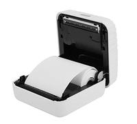 Hakeeta Mini imprimante Photo Papier sans Fil Portable Imprimante Mobile Bluetooth instantanée pour appareils iOS/Android, dix méthodes d'impression(Blanc)