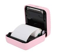 Hakeeta Mini imprimante Photo Papier sans Fil Portable Imprimante Mobile Bluetooth instantanée pour appareils iOS/Android, dix méthodes d'impression(Rose)