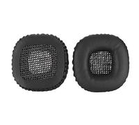 Hakeeta Remplacement Oreillettes en Mousse Coussin d'oreille Coussin, Autour des écouteurs d'oreille Coussinets et Tapis de Mousse Intérieure pour Major II(1 Paire Noire)(Noir)