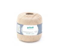 HAKELGARN 100 fil coton à crocheter - - certifié Oeko-Tex(...) - 103 Ecru