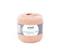 HAKELGARN 100 fil coton à crocheter - - certifié Oeko-Tex(...) - 112 Rose