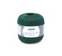 HAKELGARN 100 fil coton à crocheter - - certifié Oeko-Tex(...) - 115 Vert