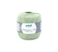 Gründl Wolle - Fil de coton (pelote de 100 g) vert