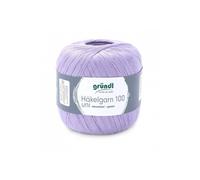 HAKELGARN 100 fil coton à crocheter - - certifié Oeko-Tex(...) - 126 Violet