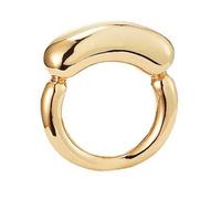 Hakfeeo Women's 3mm Gold & Silver Mixed Metal Simple Band Rings, Stainless Steel Minimalist Stackable Chic Jewelry