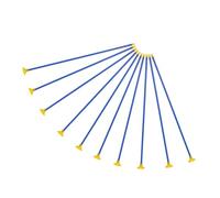 HAKIDZEL 10 Pièces Flèches Ventouse sans Pointe Jeu Tir à Arc Garçon Fille Sécurisé pour Intérieur Extérieur Entraînement Coordination Garçon Fille