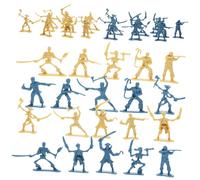 HAKIDZEL 100 Figurines de Petits Soldats Pirates en Plastique pour Cosplay | Miniatures Légères, Portables et Peu Cassables, pour Jeu de Rôle, Collection et Présentation