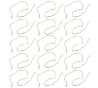 HAKIDZEL 100 Pièces Mèche pour Lampe à Huile de Camping Extérieure Multifonctionnelle en Fibres Naturelles Haute Résistance la Carbonisation et Éclairage Stable pour Tentes et Camping