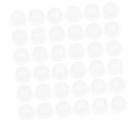 HAKIDZEL 100pièces Bouchons De Bouteille Transparent Étanches Et Réutilisables Pour Flacons Huiles Essentielles Caps De Scellage Hermétiques Pour Aromathérapie