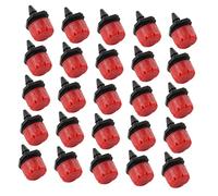 HAKIDZEL 100pièces Émetteur Goutte Micro-goutteur à Débit Eau Réglable pour Système Arrosage Arroseur Émetteur Goutteur Jardinage