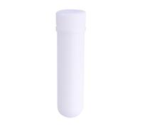 HAKIDZEL 12 Tubes Vides pour Huiles Essentielles en Pp Blanc avec 12 Cotons-tiges en Acétate, Réutilisables et Portables pour Inhalation et Aromathérapie Nasale