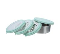 HAKIDZEL 1ensemble Râpe à Fromage Inox avec Récipient et Base Antidérapante Trancheuse Multifonction Légumes et Gingembre Ustensile Cuisine Sécurisé et Facile à Nettoyer