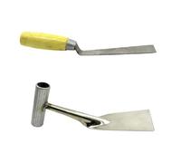 HAKIDZEL 2 pièces Bêche Jardin Acier Inoxydable et Pelle Forgée à Main Outil pour Plantation et Désherbage Accessoires Pratiques pour Jardinage