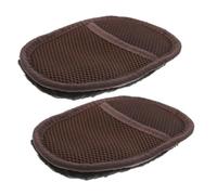HAKIDZEL 2 Pièces Moufles de Cirage pour Chaussures, Petit, en Fausse Laine | Réutilisable pour Lustrage Pu, Nettoyage Doux, Usage Maison et Préparation de Garde-robe, pour Bottes et Canapés