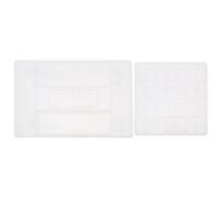 HAKIDZEL 2 Pièces Moule en Silicone Non Adhérent, pour Boîte de Dominos DIY | Résine UV et Tuiles de Dominos, Finition Lisse, Nettoyage Facile, Bricolage à Maison, Garçon Fille et Enseignants