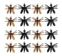 HAKIDZEL 200 Pièces Moustique Réaliste Figurines de Moustiques | Finition Détaillée, Pièce Décorative et Outil Éducatif, pour Collectionner, Apprendre, Adultes