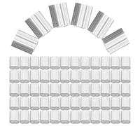 HAKIDZEL 200pièces Manchons Aluminium Double pour Câble Acier Clips de Sertissage Robustes pour Câbles Métalliques Serre-câble pour Usage Industriel et Levage