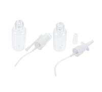 HAKIDZEL 2pcs Flacons de Lavage Nasal pour Bébé en Pet 30ml, Outils Sûrs pour Nettoyage des Cavités Nasales et Respiration Confortable