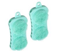 HAKIDZEL 2pièces Brosse De Bain Pour Garçon Fille De Brosse De Massage Tpe Et Skin-friendly Pour Nettoyage Lors Des Bains Garçon Fille
