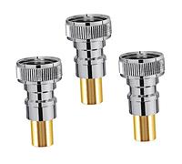 HAKIDZEL 3 pièces Connecteur Robinet Machine Ver Laiton Adaptateur Rapide Fuite Durable et Pression Compatible Robinet Points
