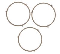 HAKIDZEL 3pièces Support De Plateau Tournant - Support Pour Égaliser La Chaleur Des Aliments Compatible Avec Plateaux De Accessoire Pratique Pour Four à - Économie Espace Et Facilité