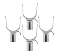 HAKIDZEL 4 Pièces Support de Branche d'arbre Béquille d'arbre en Alliage D'aluminium Argenté, pour Branche d'arbre Fruitier, Diamètre Intérieur 19mm, Vignobles et Usage Domestique, Léger