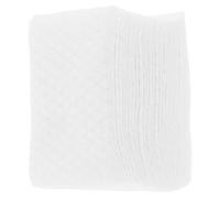 HAKIDZEL 450 Carrés de Coton Épais à Motif Perlé pour Démaquillage Absorbant, Tampon de Nettoyage Visage en Coton Naturel, pour Usage Professionnel et Domestique