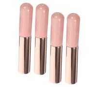 HAKIDZEL 4pièces Lot De Pinceaux à Lèvres Silicone Applicateur Lèvres Pinceau Diffuseur Portable Pinceau Anti-imperfections