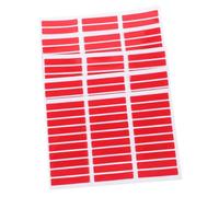 HAKIDZEL 5 feuilles Ruban Transparent pour Ongles Faux Bande Adhésive Cristal Non Marquante pour Nail Art et Salon Lot