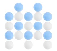 HAKIDZEL 50 Pièces Balles de Ping-Pong Mates 40mm sans Couture | Structure Dense et Uniforme, sans Marquage Imprimé, Rebond Constant, pour Tirage au Sort, Décor de Fête