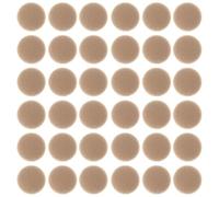 HAKIDZEL 50pcs Boutons de Fixation pour Ciel de Toit Voiture Beige en Tissu et Fer, Kit de Réparation pour Éviter le Affaissement, pour Réparation Intérieur Voiture