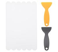 HAKIDZEL 6 Autocollants Antidérapants Bandes de Sécurité Sûres et Fiables en Peva avec Grattoirs pour Salle de Bain pour Escaliers