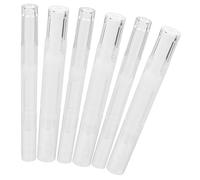 HAKIDZEL 6 Pièces Stylo à Huile Rechargeable Pour Les Ongles Stylo à Huile Pour Cuticules Pour Les Tubes De Brillant à Lèvres Vides Stylos à Huile Pour Ongles Manucure Crème Coiffante Pp