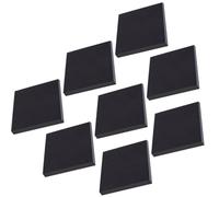 HAKIDZEL 8 Pièces Bloc de Notes Adhésives Noires en Papier | Dossiers et Tableaux Noirs, Prise de Notes en Classe ou Bibliothèque, Format Pratique