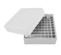 HAKIDZEL 81grille Box de Conservation Tubes à Microcentrifuge pour Congélateur Rangement Échantillons Résistant et Flip Cover Laboratoire et Recherche