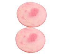 HAKIDZEL Accessoire Photo de Tranche Texture Réaliste en PVC 2 Pièces Rose pour Décoration Cuisine et Food Styling