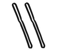 HAKIDZEL Accessoire pour Machine à Sceller 2pcs Bande Chauffante en Écume Noire pour Production D'emballage sous Vide à Petite Échelle et Usage en Boutique